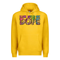 Lemon black women are dope Premium Hoodie - LillyAllenDesigns