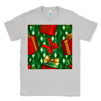 Moon Dust christmas surprise gift box seamless pattern Classic Tee - BundleAndBundleShop