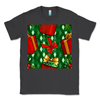 Smoke christmas surprise gift box seamless pattern Classic Tee - BundleAndBundleShop