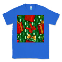 True Royal christmas surprise gift box seamless pattern Classic Tee - BundleAndBundleShop