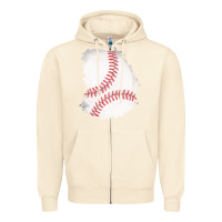 Sandshell baseball patch Zipper Hoodie - AdoDesignShop