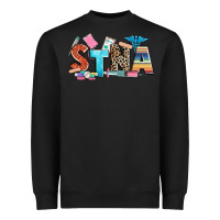 Black stna Heavyweight Sweatshirt - Zillion Design Studio