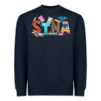 Navy stna Heavyweight Sweatshirt - Zillion Design Studio