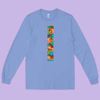 Fall Pumkin Long Sleeve Tee Designed By Bundleandbundleshop