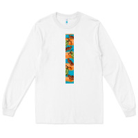 White fall pumkin Long Sleeve Tee - BundleAndBundleShop