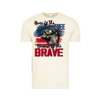 Vintage Arctic Home of the free because of the brave 4th of july Vintage Tee - CowGirlArtShop