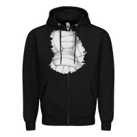 Black 2 volleyball patch Zipper Hoodie - AdoDesignShop