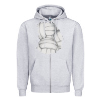 Heather Grey 2 volleyball patch Zipper Hoodie - AdoDesignShop