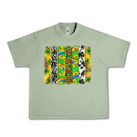 Oil Green St. Patrick's Day brushstrokes Urban Heavy Tee - Neo Western