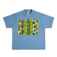 Pebble Blue St. Patrick's Day brushstrokes Urban Heavy Tee - Neo Western