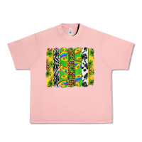 Salmon St. Patrick's Day brushstrokes Urban Heavy Tee - Neo Western