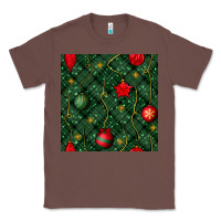 Chestnut christmas ornaments seamless  pattern Classic Tee - BundleAndBundleShop
