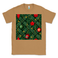 Toasted Coconut christmas ornaments seamless  pattern Classic Tee - BundleAndBundleShop