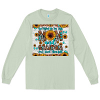 Matcha god gifted me two titles mom and grandma and i rock them both Long Sleeve Tee - JahusDesignShop