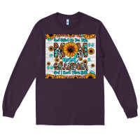 Plum god gifted me two titles mom and grandma and i rock them both Long Sleeve Tee - JahusDesignShop