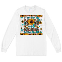 White god gifted me two titles mom and grandma and i rock them both Long Sleeve Tee - JahusDesignShop