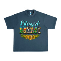 Midnight Navy blessed mimi Urban Heavy Tee - BarkalooDesign
