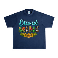 Navy blessed mimi Urban Heavy Tee - BarkalooDesign