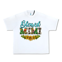 White blessed mimi Urban Heavy Tee - BarkalooDesign
