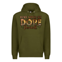 Army Green black women are dope periodt Premium Hoodie - LillyAllenDesigns