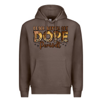 Coffee black women are dope periodt Premium Hoodie - LillyAllenDesigns