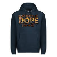 Navy black women are dope periodt Premium Hoodie - LillyAllenDesigns