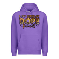 Purple black women are dope periodt Premium Hoodie - LillyAllenDesigns