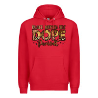 Red black women are dope periodt Premium Hoodie - LillyAllenDesigns