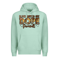 Seafoam black women are dope periodt Premium Hoodie - LillyAllenDesigns