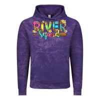 Cloud Purple river squad with leopard Vintage Hoodie - texasbilliewilder
