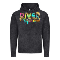 Vintage Black river squad with leopard Vintage Hoodie - texasbilliewilder