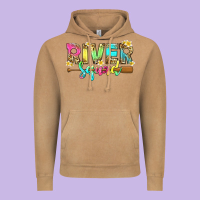 River Squad With Leopard Vintage Hoodie Designed By Texasbilliewilder