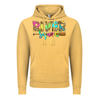 Vintage Mustard river squad with leopard Vintage Hoodie - texasbilliewilder