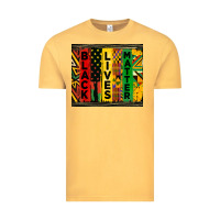 Vintage Mustard black lives matter tumbler Vintage Tee - HRA Design Shop
