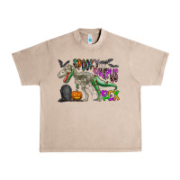 French Oak spooky saurus rex Urban Heavy Tee - CowhideDigitalArt