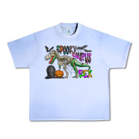 Grape Ice spooky saurus rex Urban Heavy Tee - CowhideDigitalArt