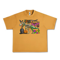 Peanut Butter spooky saurus rex Urban Heavy Tee - CowhideDigitalArt