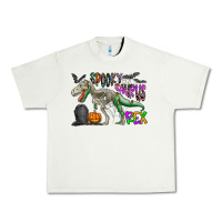 Pistachio spooky saurus rex Urban Heavy Tee - CowhideDigitalArt