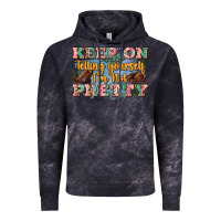 Cloud Black keep on telling yourself i'm not pretty Vintage Hoodie - Zillion Design Studio