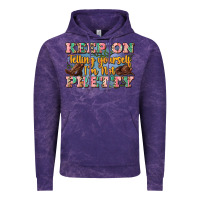 Cloud Purple keep on telling yourself i'm not pretty Vintage Hoodie - Zillion Design Studio