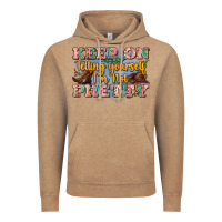 Vintage Coffee keep on telling yourself i'm not pretty Vintage Hoodie - Zillion Design Studio