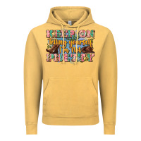 Vintage Mustard keep on telling yourself i'm not pretty Vintage Hoodie - Zillion Design Studio