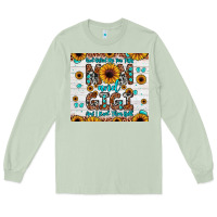 Matcha god gifted me two titles mom and gigi and i rock them both Long Sleeve Tee - JahusDesignShop