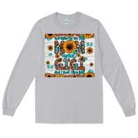 Moon Dust god gifted me two titles mom and gigi and i rock them both Long Sleeve Tee - JahusDesignShop
