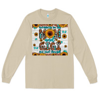 Mushroom god gifted me two titles mom and gigi and i rock them both Long Sleeve Tee - JahusDesignShop