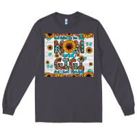 Smoke god gifted me two titles mom and gigi and i rock them both Long Sleeve Tee - JahusDesignShop