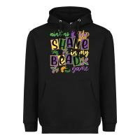 Black ain't no shame in my bead game Heavyweight Hoodie - MaliasSmallBusiness