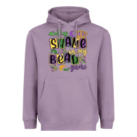 Lavender ain't no shame in my bead game Heavyweight Hoodie - MaliasSmallBusiness