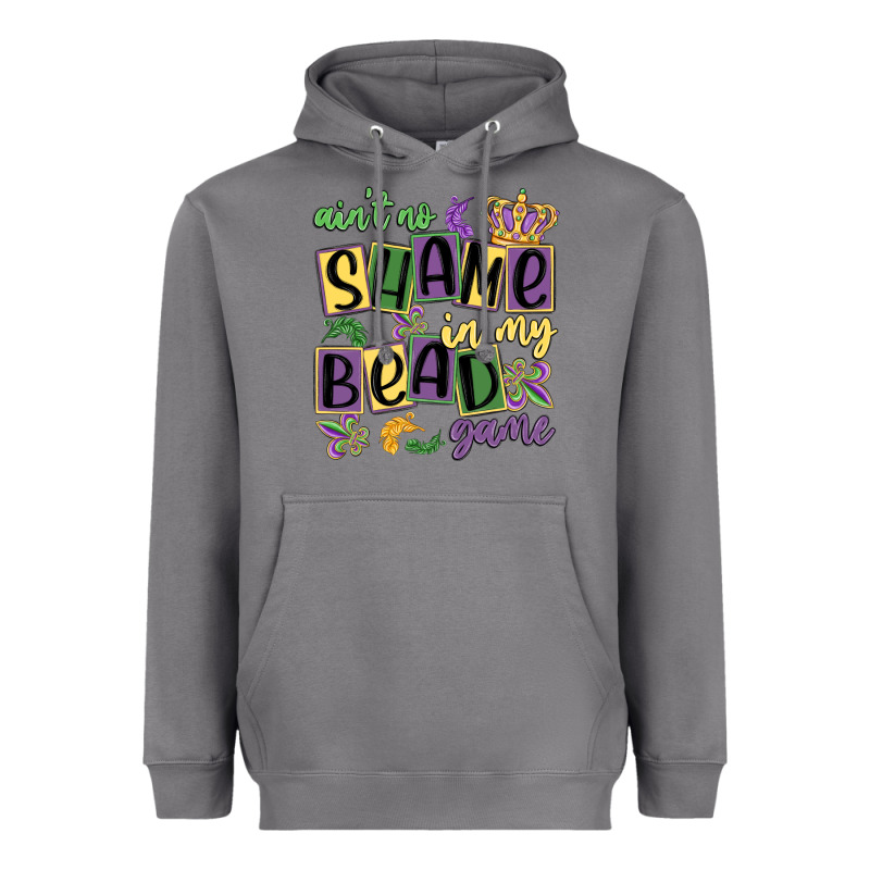 Ain't No Shame In My Bead Game Heavyweight Hoodie by MaliasSmallBusiness | Teevron