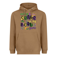 Toasted Coconut ain't no shame in my bead game Heavyweight Hoodie - MaliasSmallBusiness
